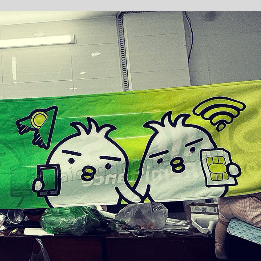 in băng rôn cửa hàng trà sữa